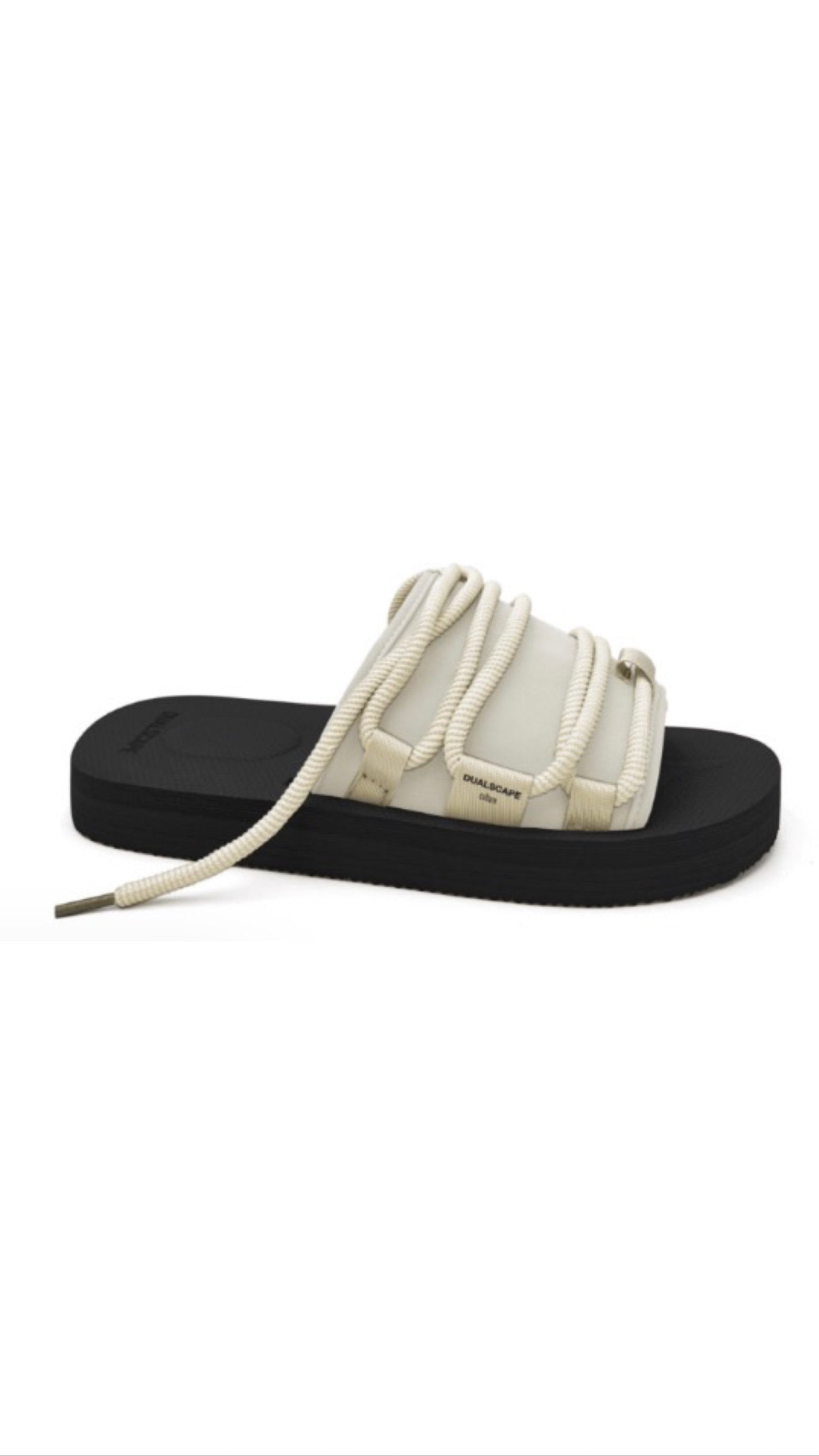 CIABATTE WHITE LACES DUALSCAPE