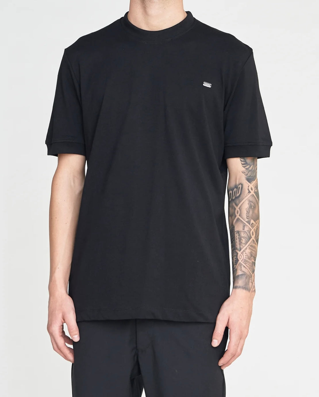 T-SHIRT GRIGIO PIOMBO SLIM SYST