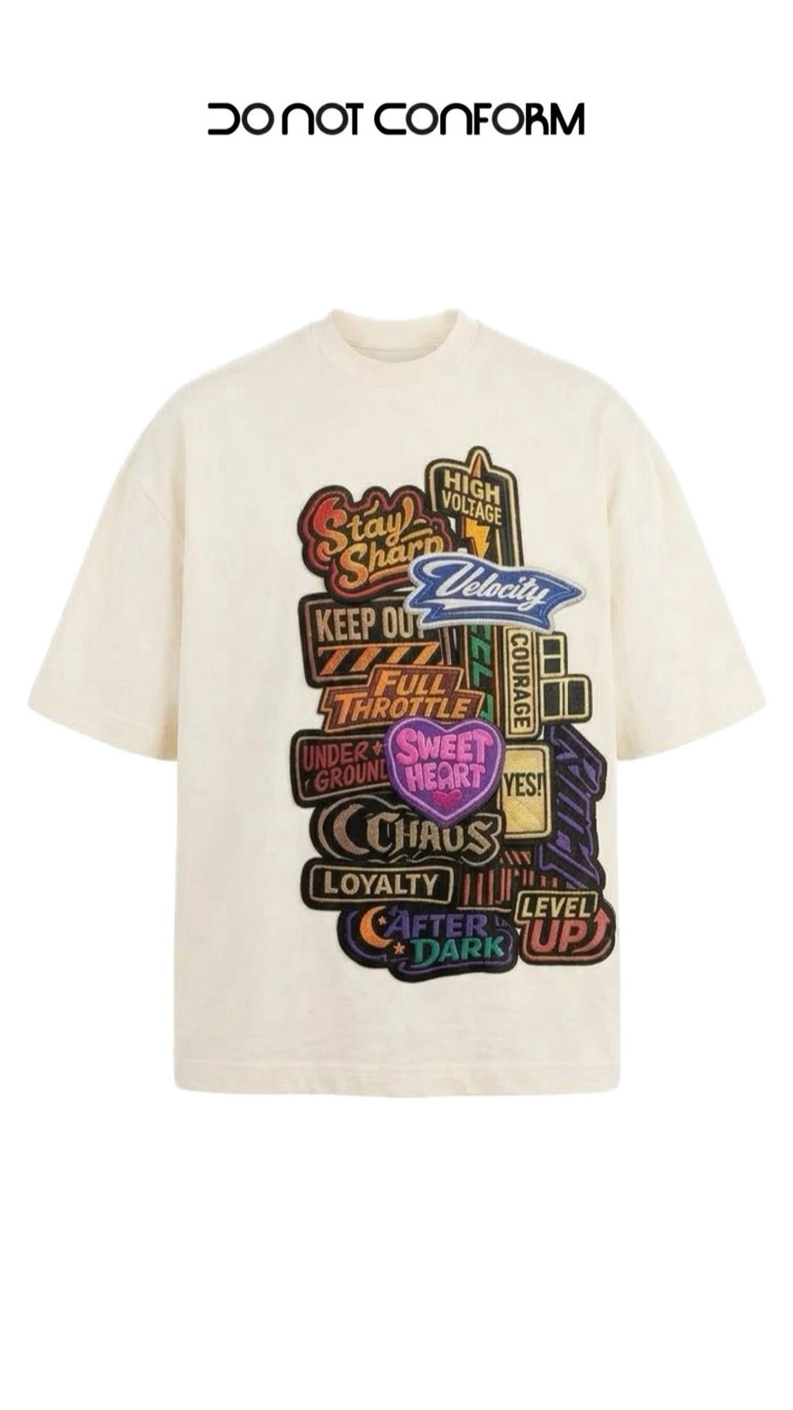T-SHIRT PACHT DONOTCONFORM