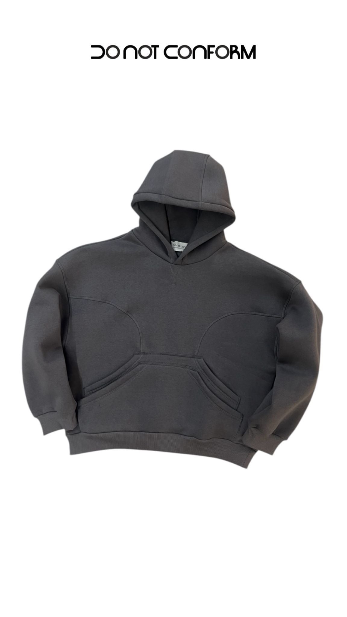 HOODIE PIOMBO DONOTCONFORM