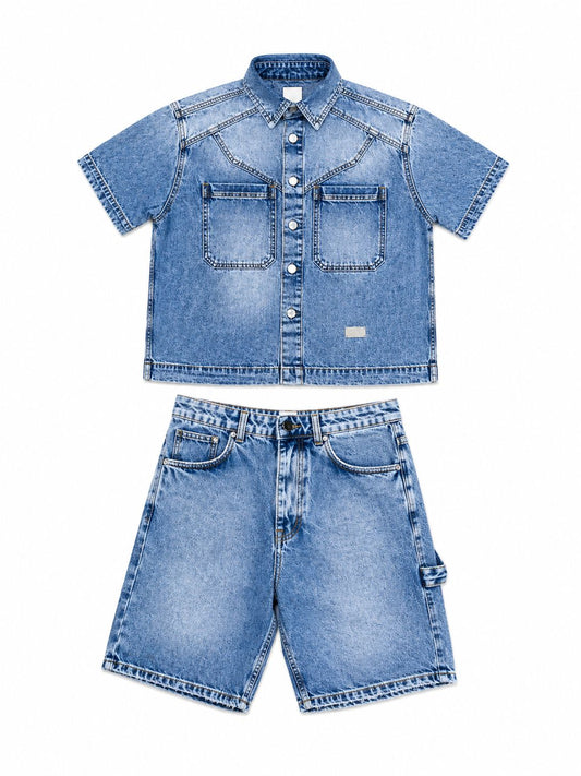 COORD-SET BLUE GAVENSEMBLE
