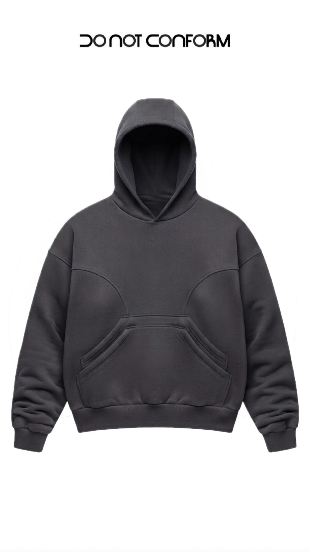 HOODIE PIOMBO DONOTCONFORM