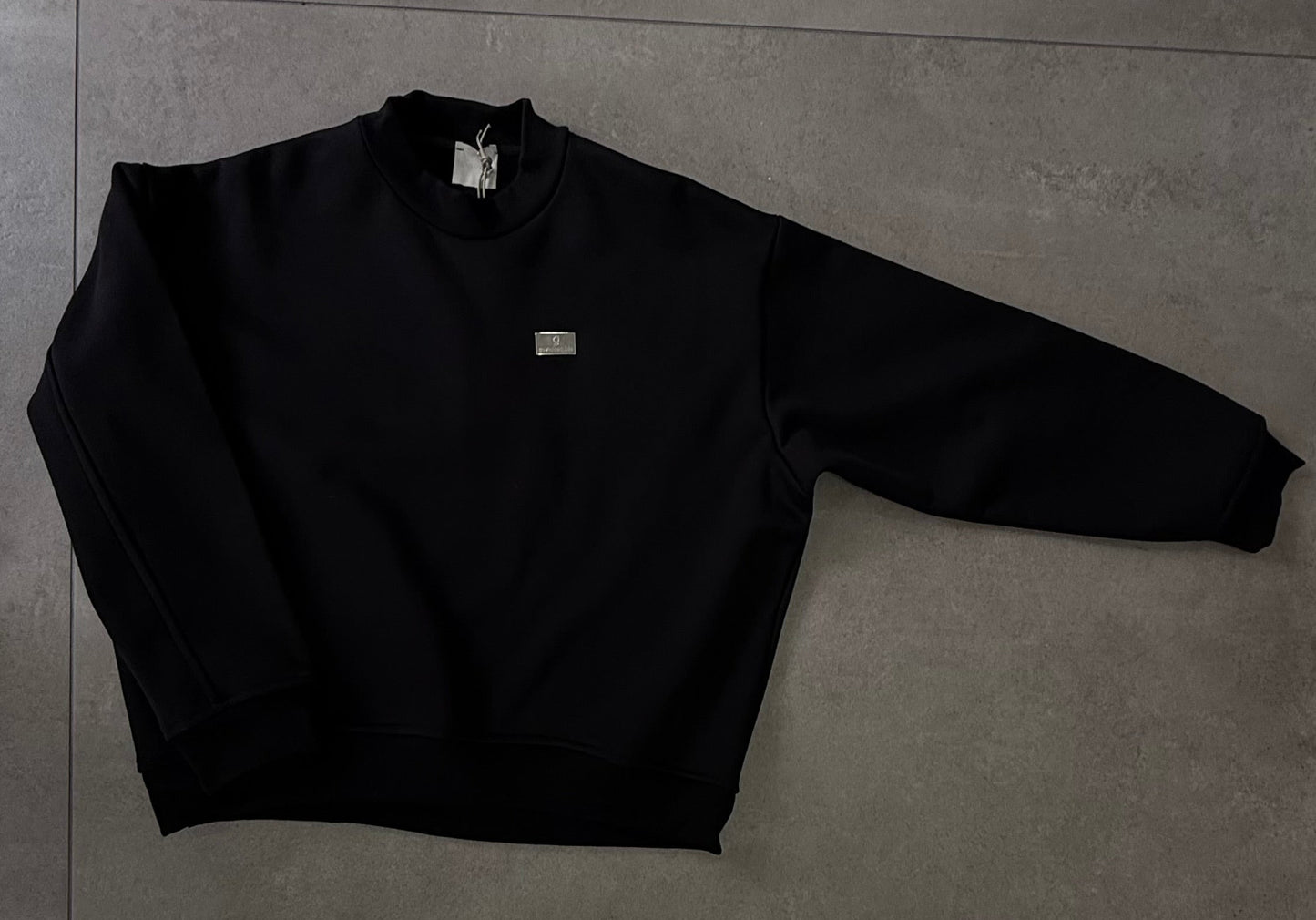 HOODIE BLACK LOGO GAVENSEMBLE