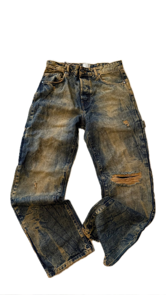 JEANS BAGGY BROWN GAVENSEMBLE