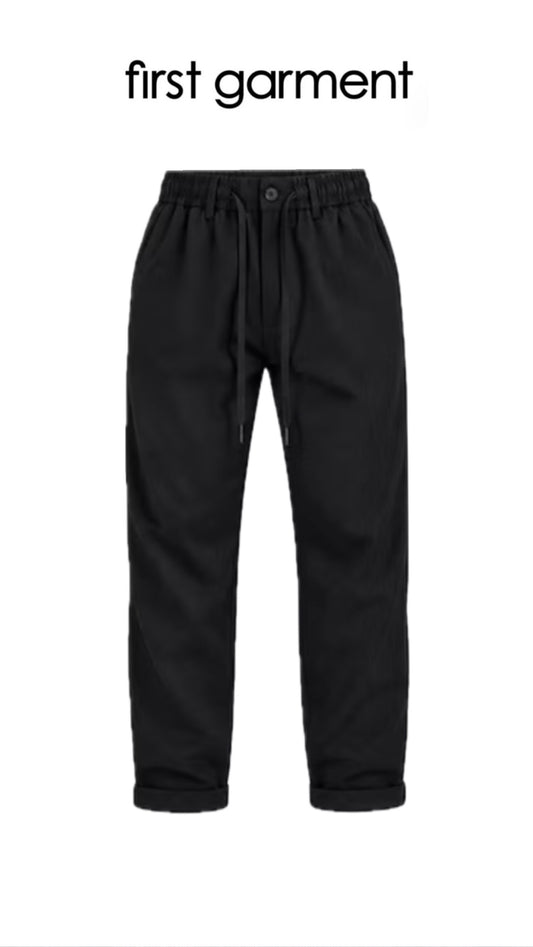 PANTS BLACK FIRST GARMENT