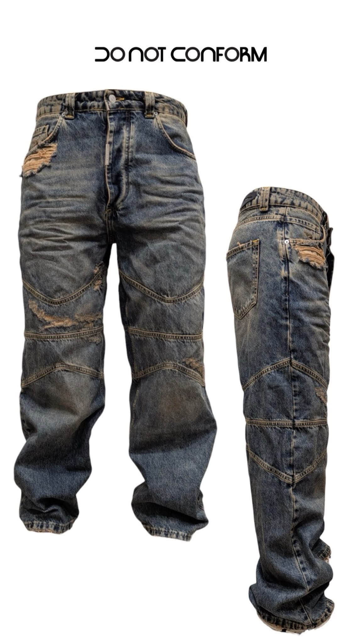 BAGGY DESTROYED DONOTCONFORM