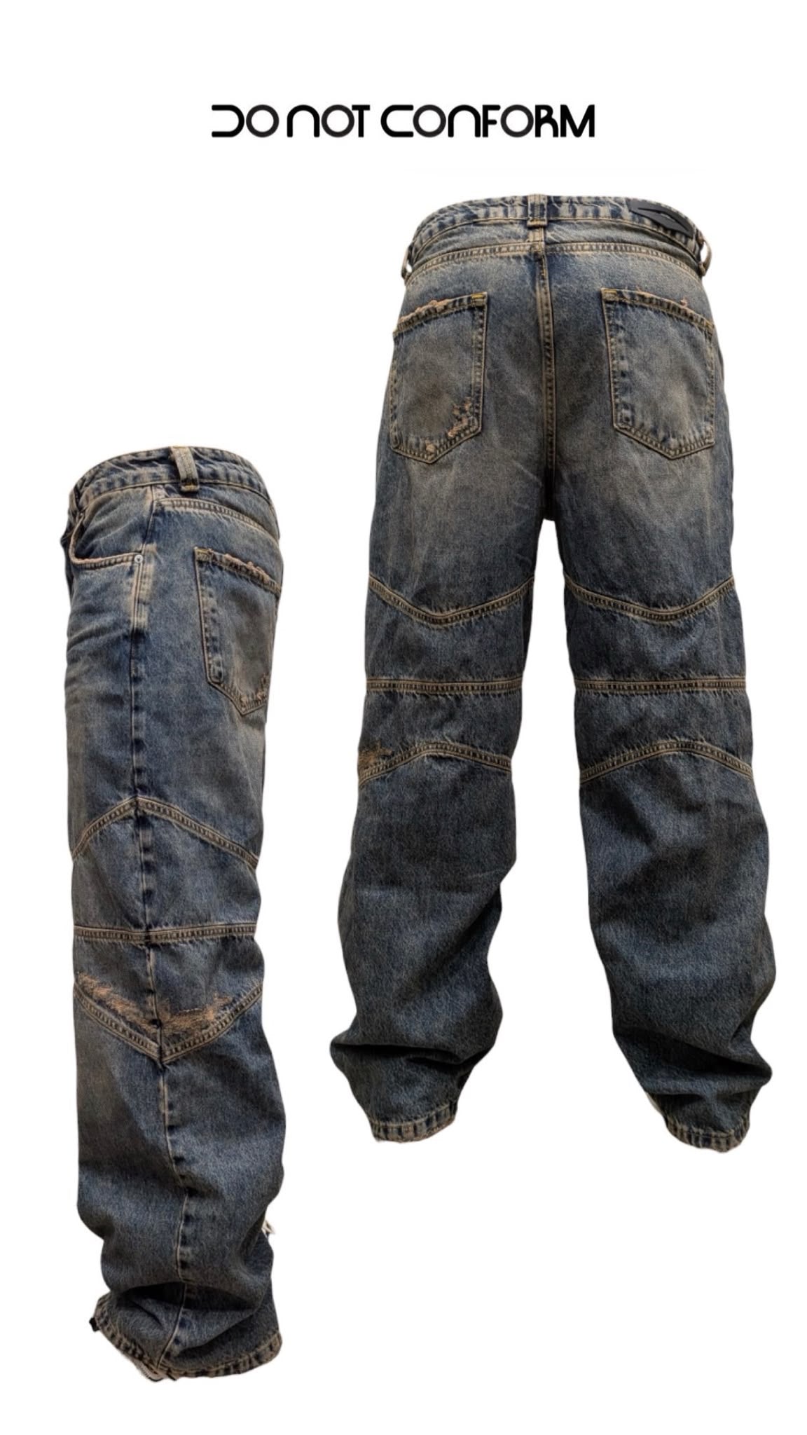 BAGGY DESTROYED DONOTCONFORM
