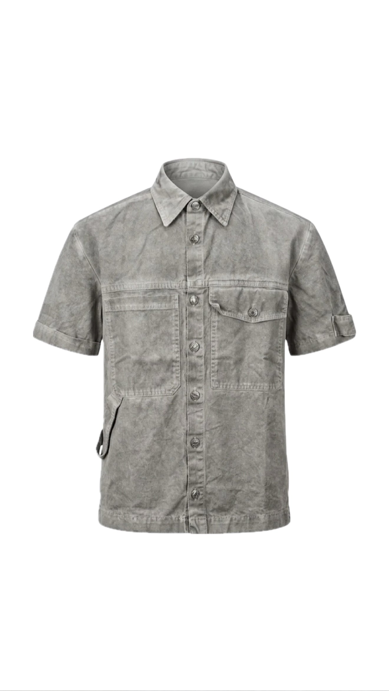 COORD-SET GREY WASHED GAVENSEMBLE