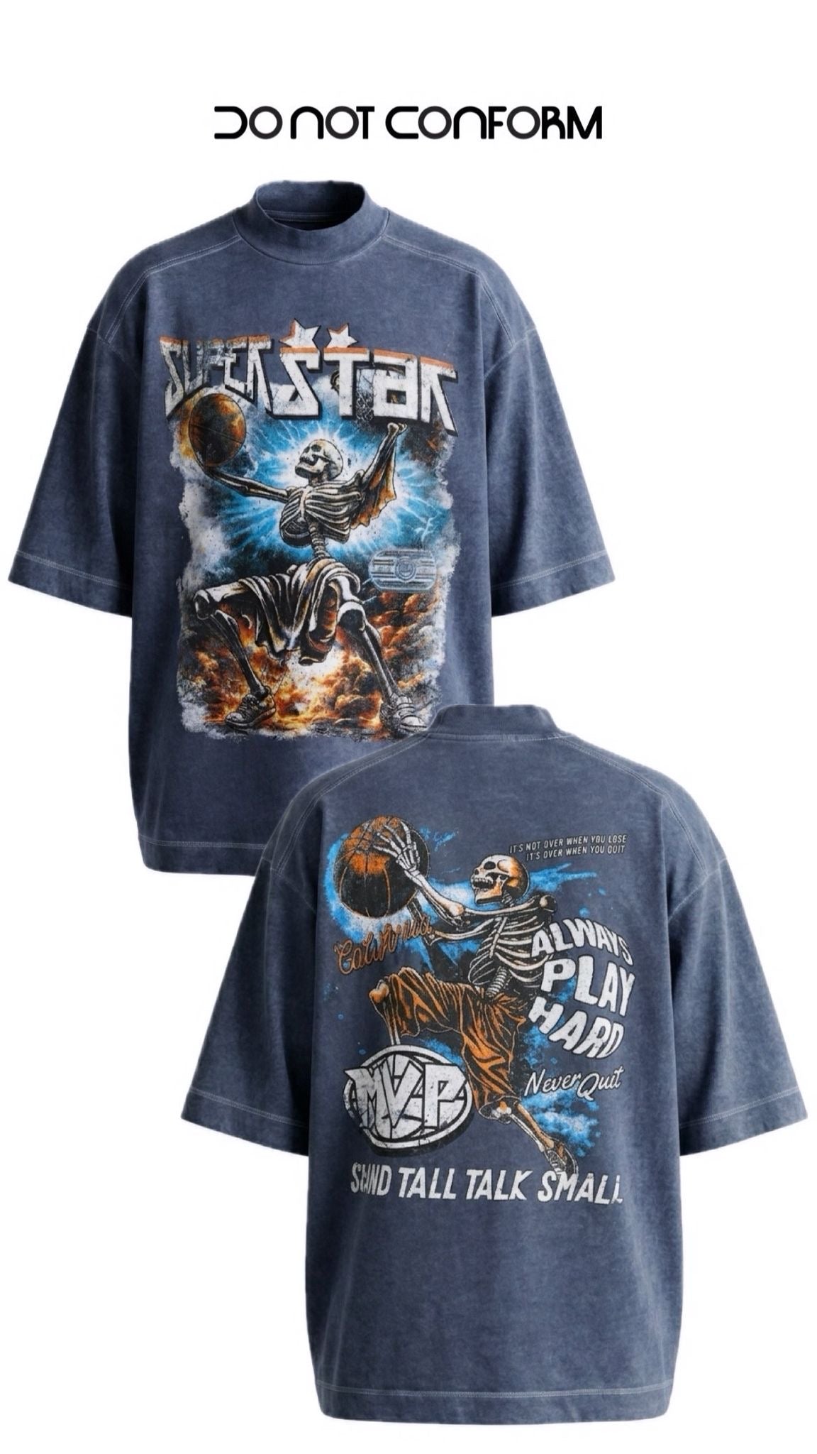 T-SHIRT SKELETON DONOTCONFORM