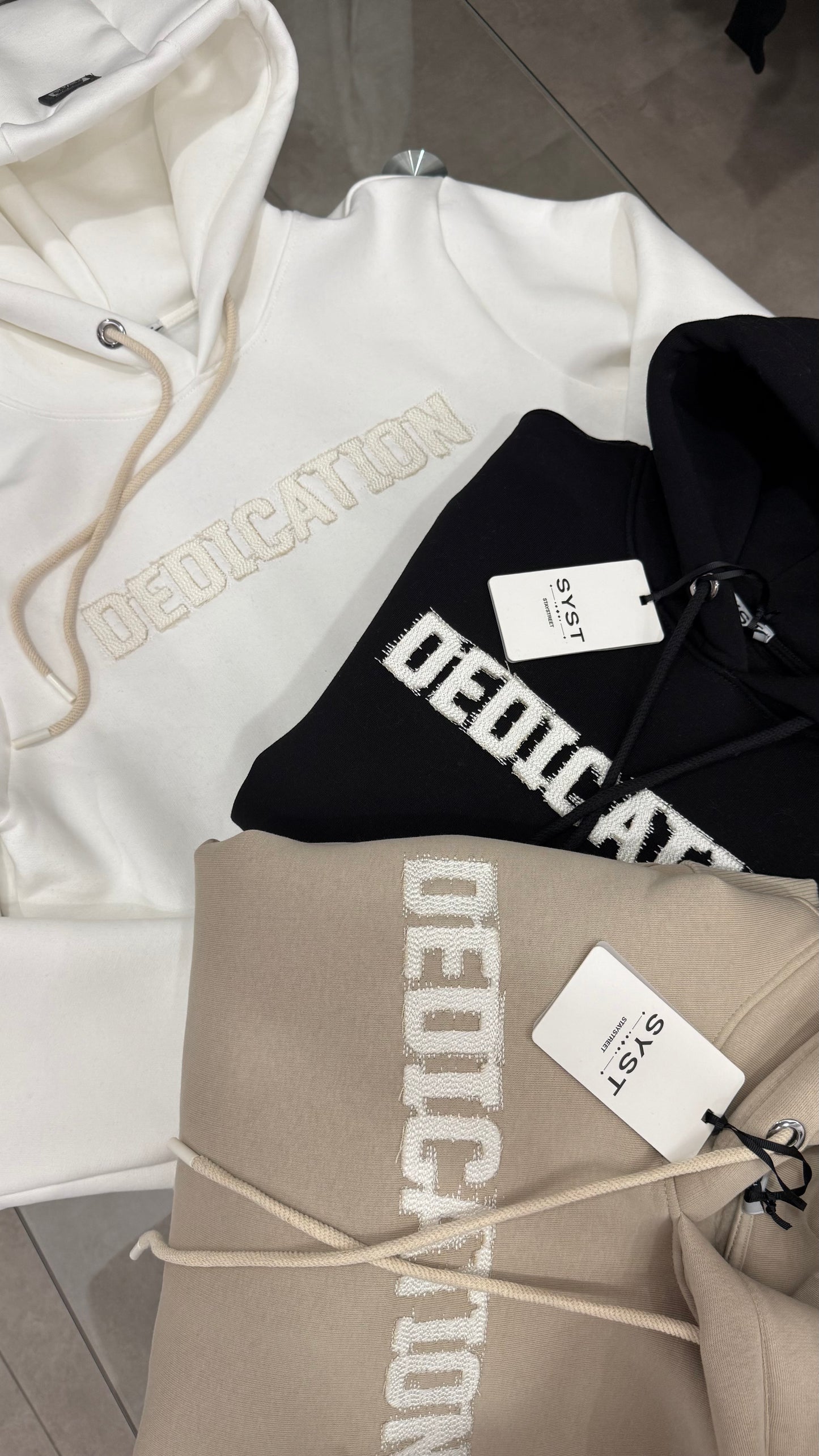 HOODIE SYST WHITE