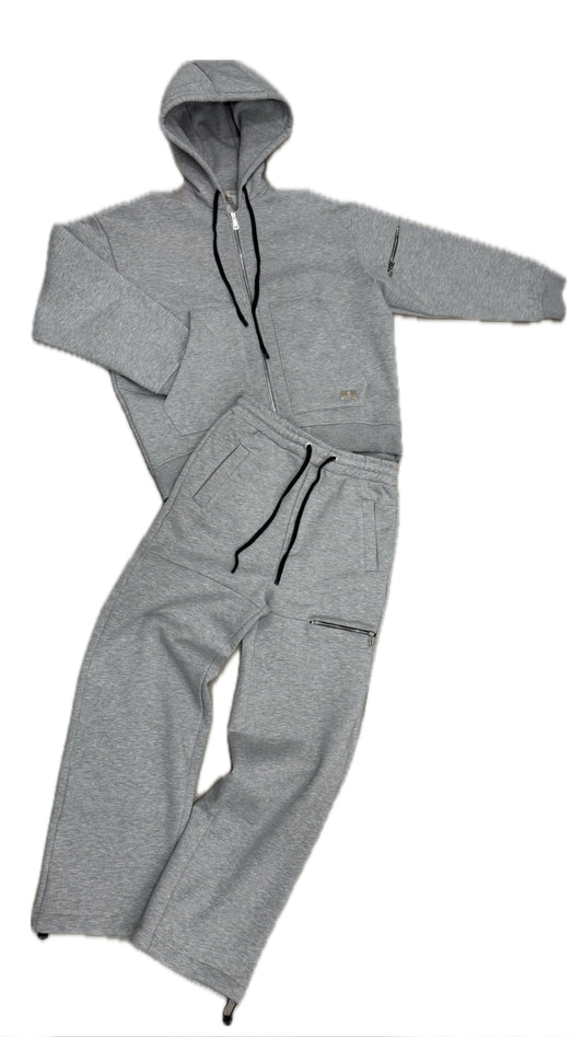 TRACKSUIT ZIP GREY GAVENSEMBLE