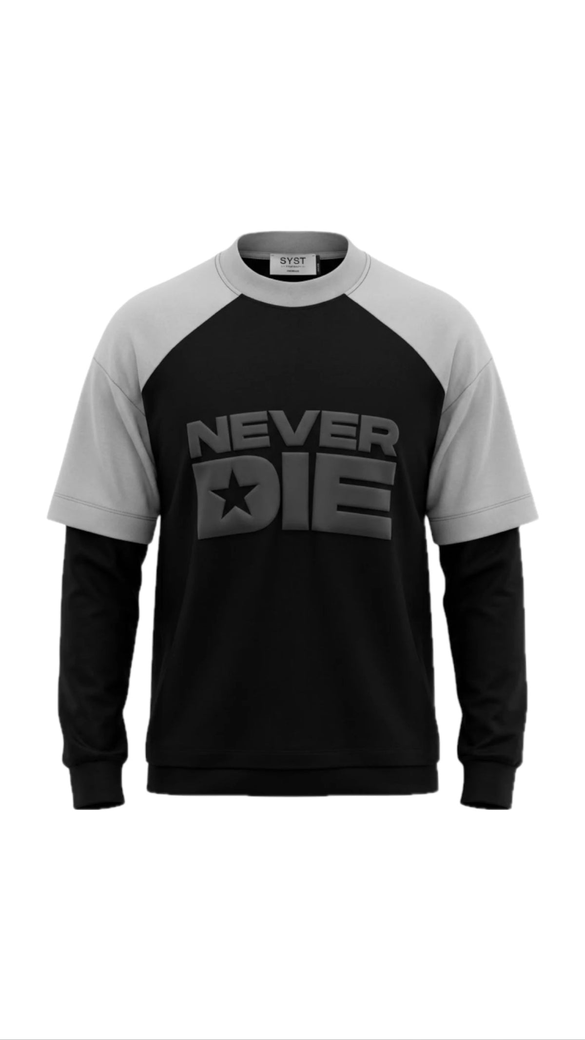 LONG-SLEEVE NEVER SYST