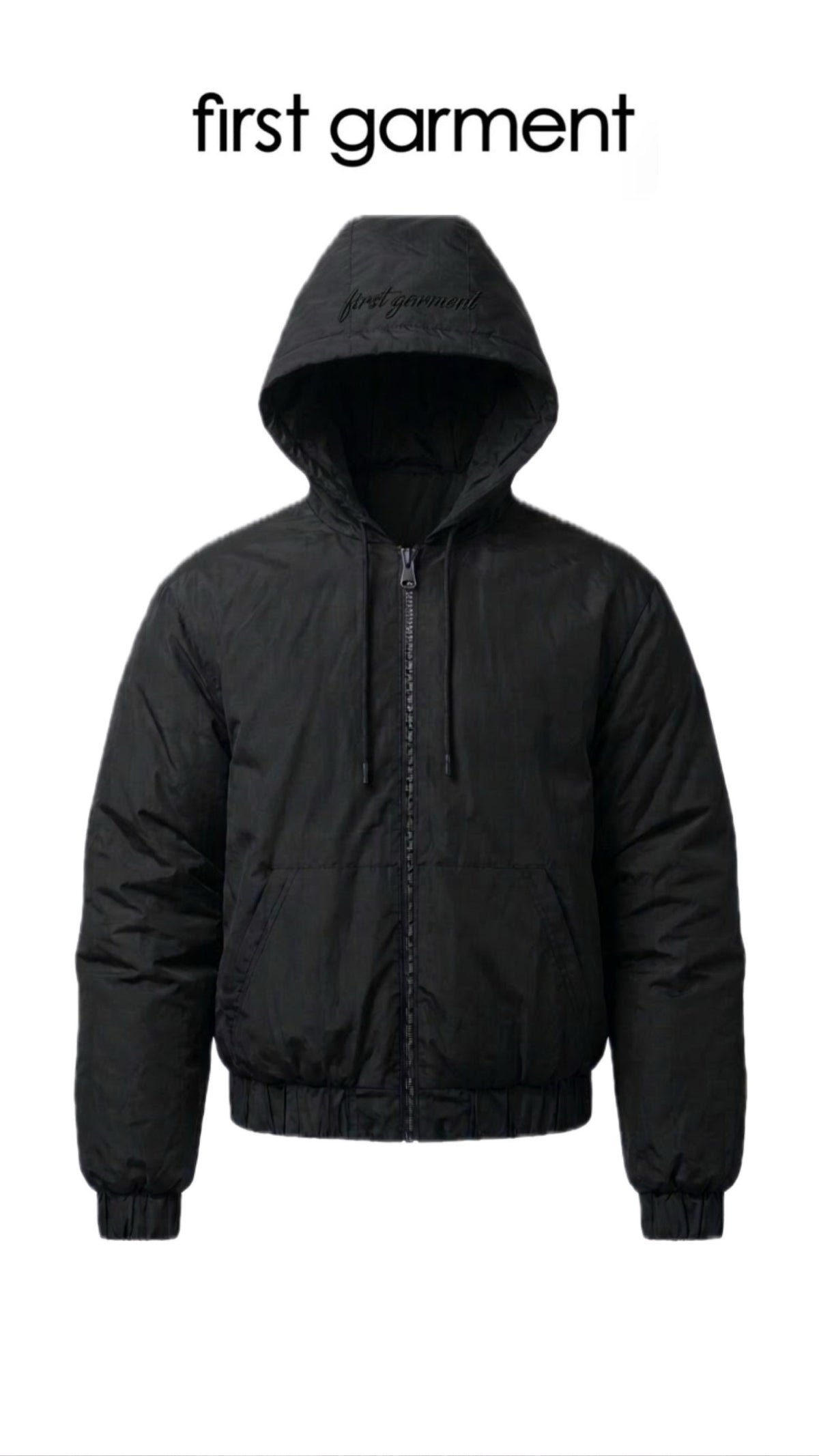 BOMBER BLACK FIRST GARMENT