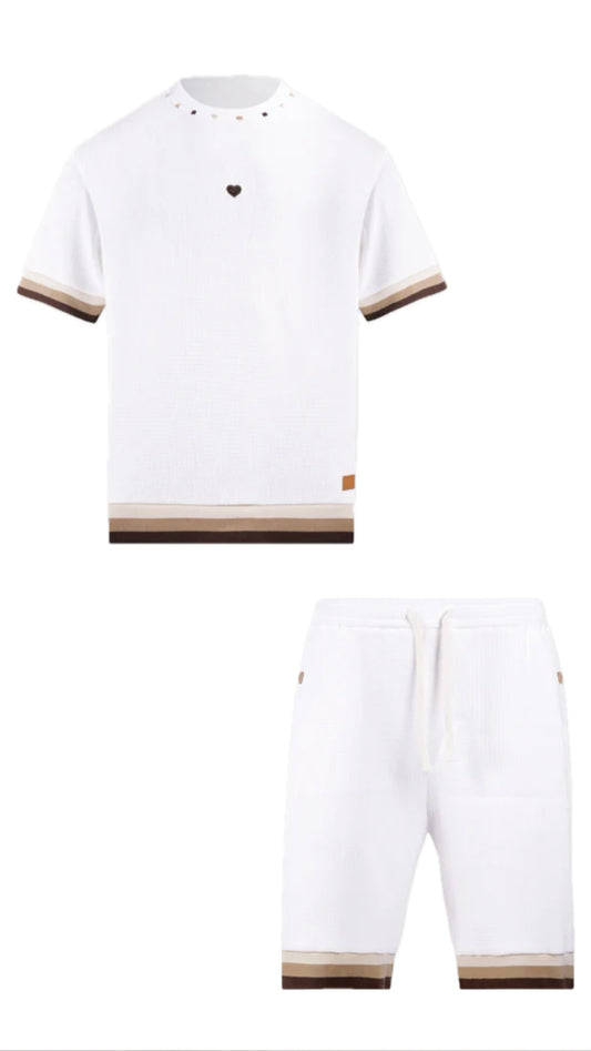 COORD-SET WAFFLE KNIT